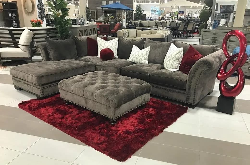 Fabric Sectional 1
